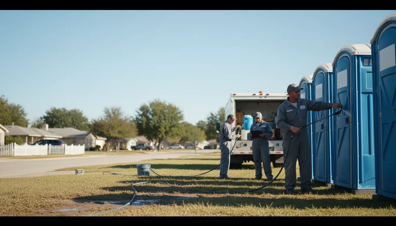 Long-Term Portable Toilet Rental in Alexander, AR near me